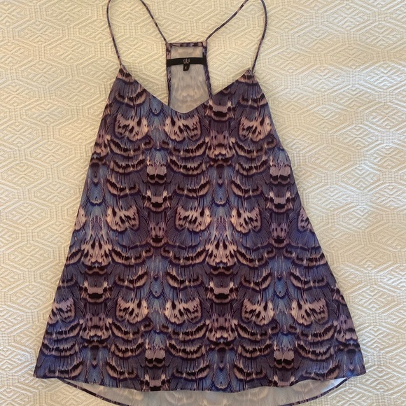 Purple Tibi feather tank - Picture 2 of 6